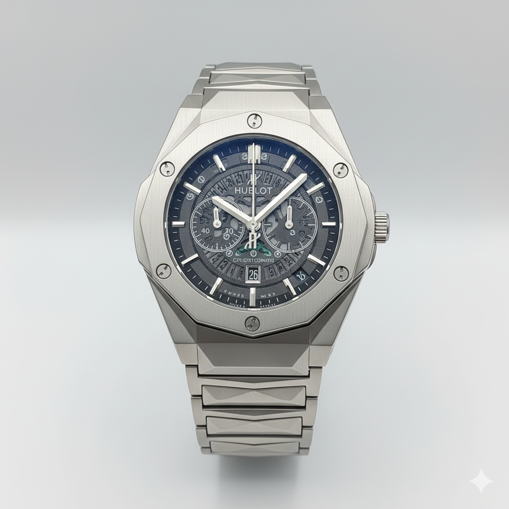 Hublot Diamond Cut black Dial