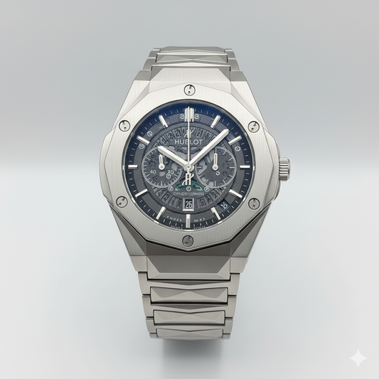 Hublot Diamond Cut black Dial