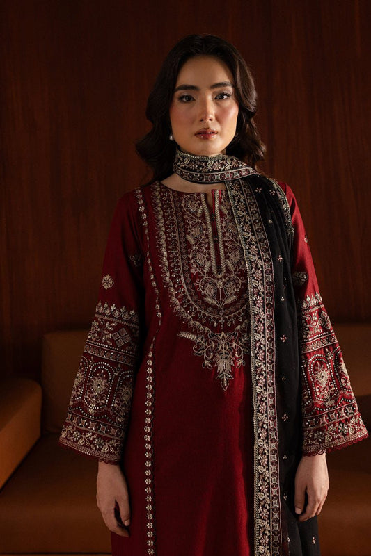 ROYAL PRET 3PC - Embroidered Lawn Dress
