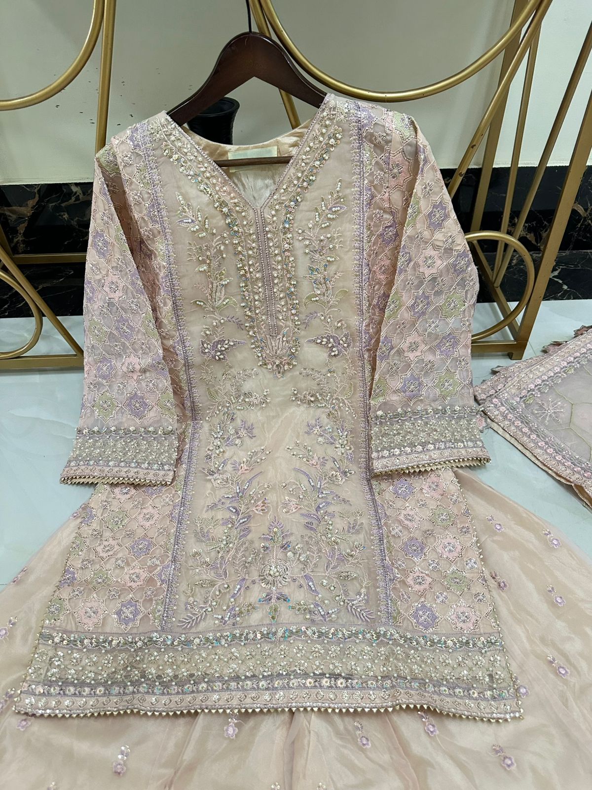 Newly Arrived Beautiful Pure Organza