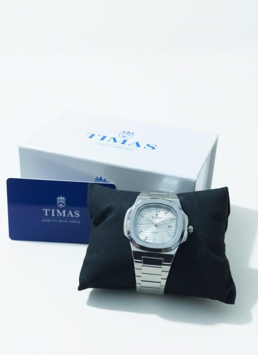 Timas Men’s Faceted Watch – Modern Luxury Redefined