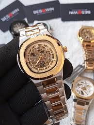 Bestwin Automatic golden dial Watch