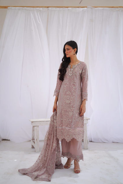 NEW ARRIVAL – T-Pink Chiffon Set